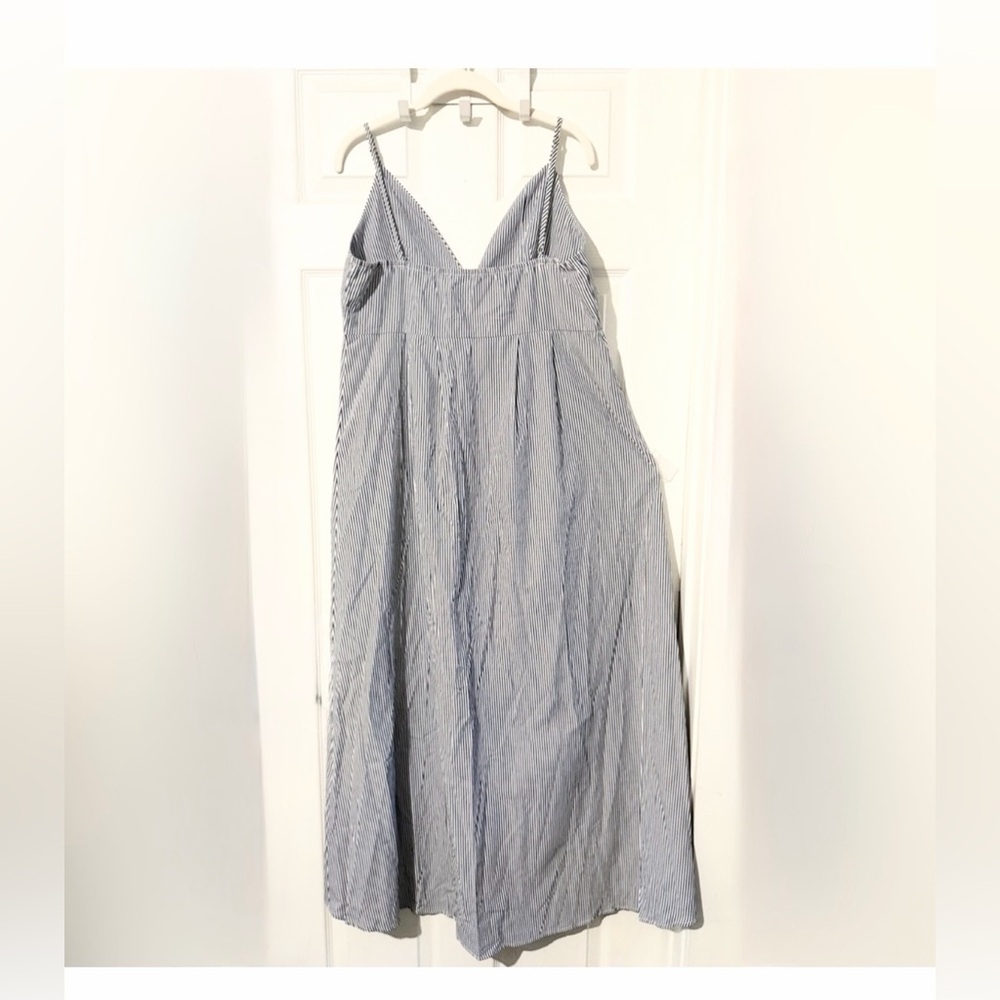 Commense Striped Long Cami Top and Wide-Leg Pants Set - Picture 10 of 15